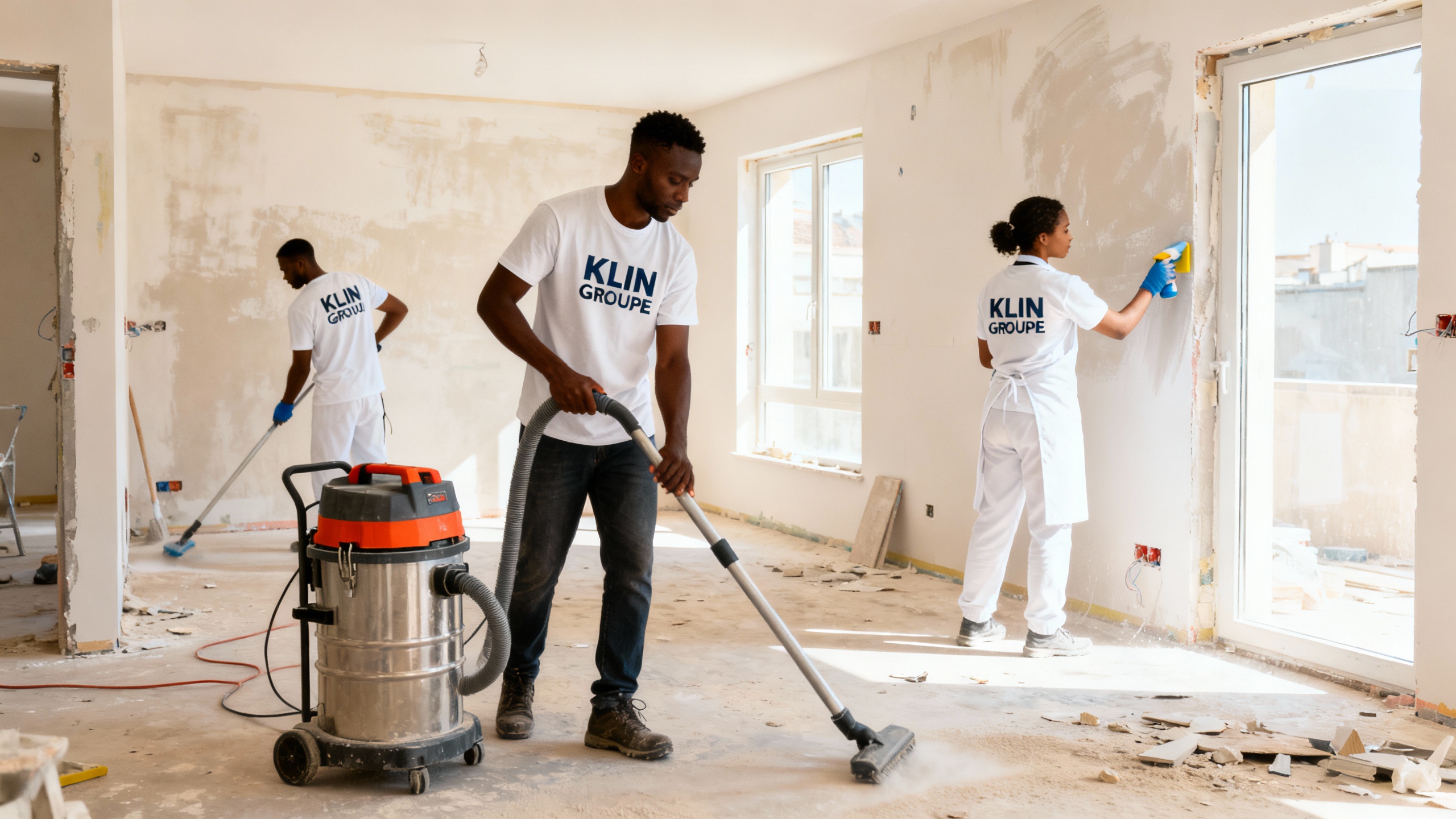 Nettoyage fin de chantier